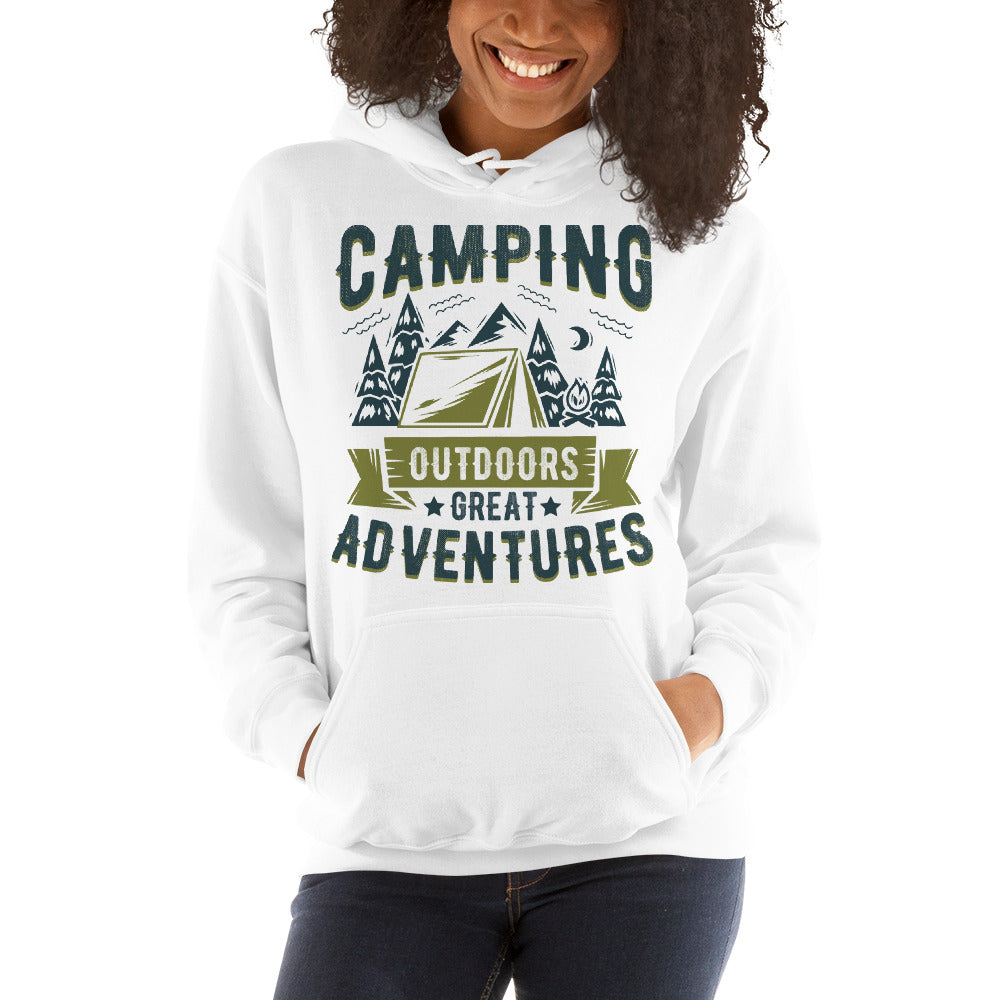 Camping Adventures Hoodie - Tees Arena | TeesArena.com