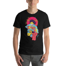Load image into Gallery viewer, Fire Skull Fan T-Shirt - Tees Arena | TeesArena.com