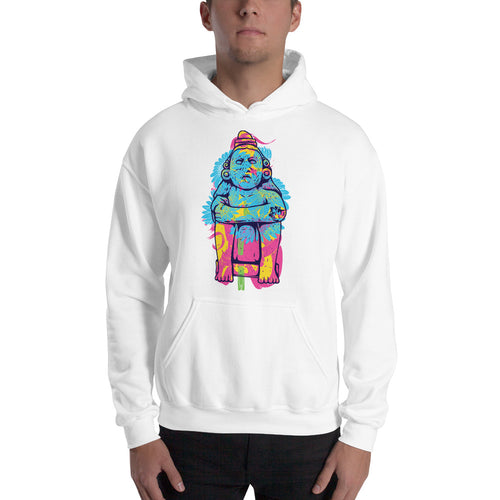 Splashed Aztec Idol Hoodie - Tees Arena | TeesArena.com