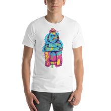 Load image into Gallery viewer, Splashed Aztec Idol T-Shirt - Tees Arena | TeesArena.com