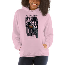 Load image into Gallery viewer, My Gun Is Much Bigger Hoodie - Tees Arena | TeesArena.com