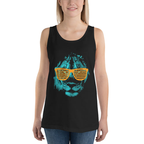 Swaggy Lion Tank Top - Tees Arena | TeesArena.com