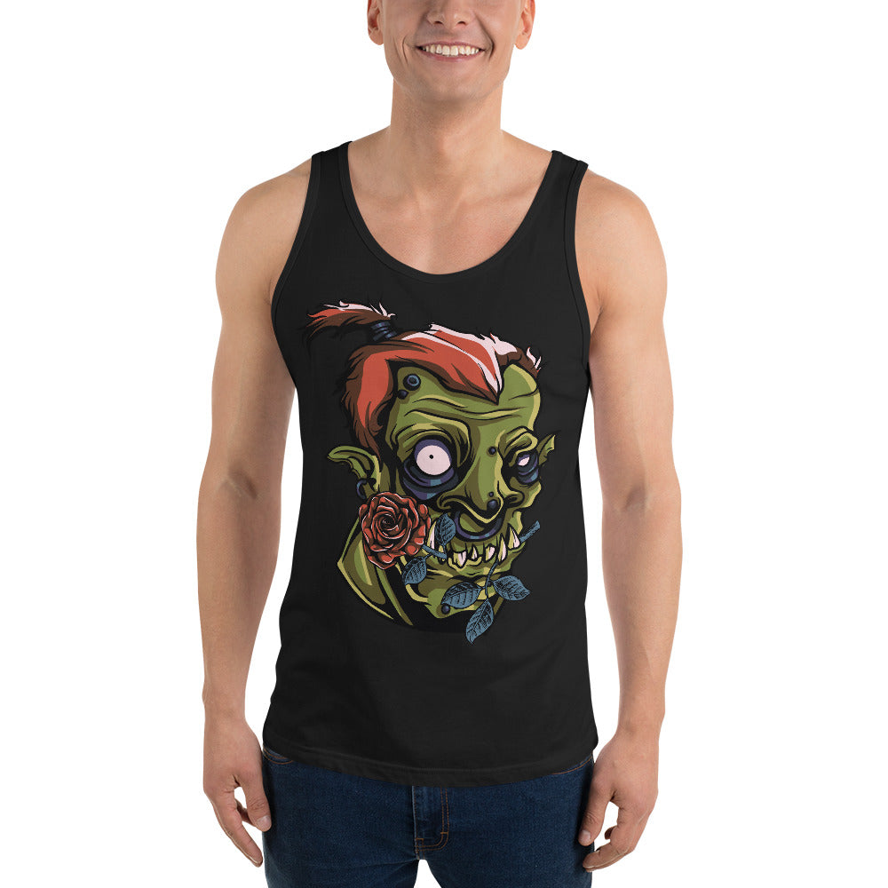 Romantic Zombie Tank Top - Tees Arena | TeesArena.com