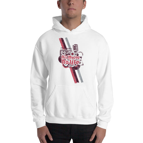 No Life No Music Hoodie - Tees Arena | TeesArena.com