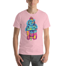 Load image into Gallery viewer, Splashed Aztec Idol T-Shirt - Tees Arena | TeesArena.com
