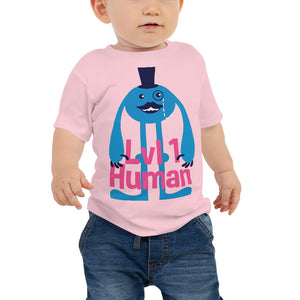 Lvl 1 Human T-Shirt - Tees Arena | TeesArena.com