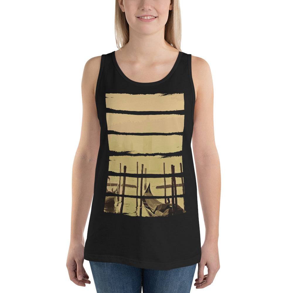 Calm Lake Tank Top - Tees Arena | TeesArena.com