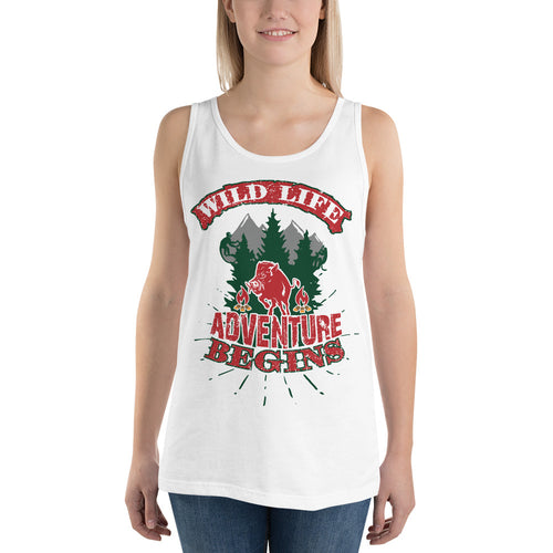 Wild Life Tank Top - Tees Arena | TeesArena.com
