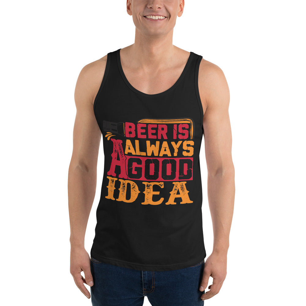 Beer Is Always A Good Idea Tank Top - Tees Arena | TeesArena.com
