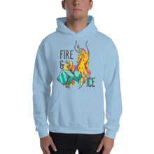 Load image into Gallery viewer, Fire And Ice Hoodie - Tees Arena | TeesArena.com