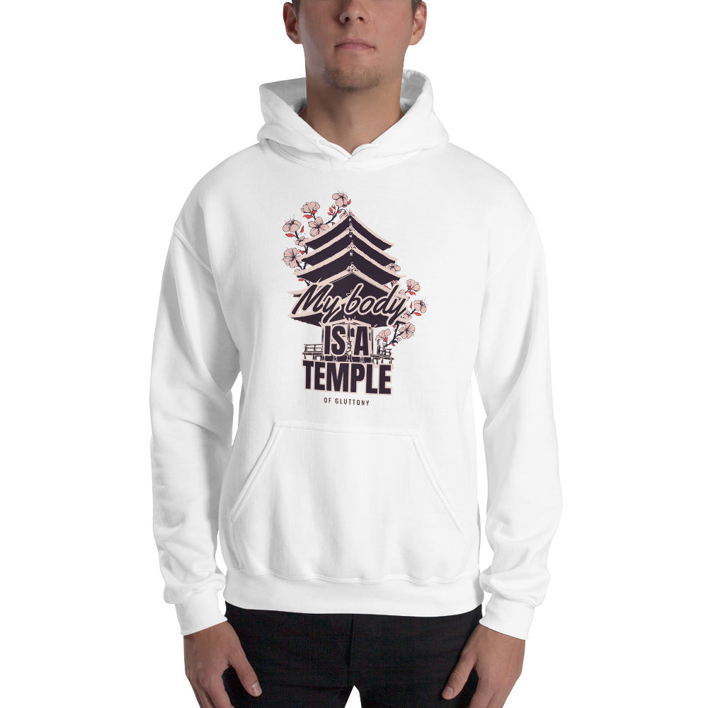My Body Is A Temple Hoodie - Tees Arena | TeesArena.com