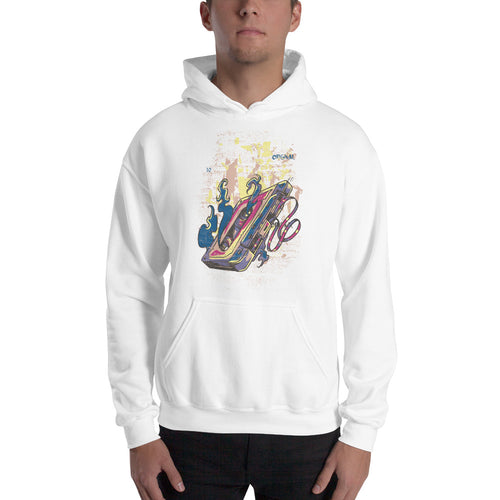 Burning Audiotape Hoodie - Tees Arena | TeesArena.com