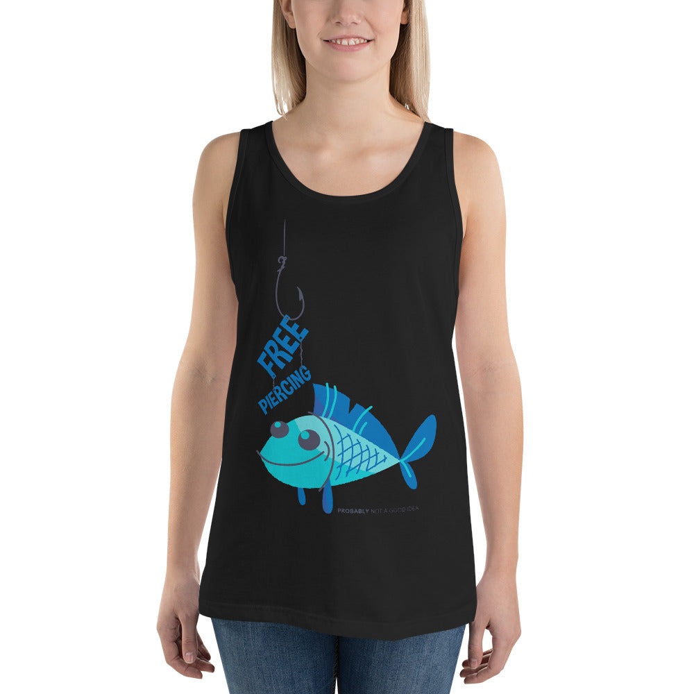 Free Piercing Tank Top - Tees Arena | TeesArena.com