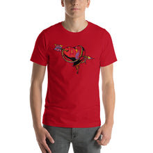 Load image into Gallery viewer, Arrow Through The Heart T-Shirt - Tees Arena | TeesArena.com