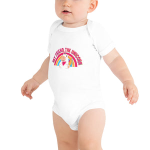 Friendly Unicorn Bodysuit - Tees Arena | TeesArena.com