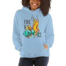 Load image into Gallery viewer, Fire And Ice Hoodie - Tees Arena | TeesArena.com