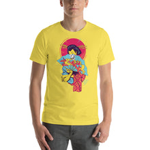Load image into Gallery viewer, Fire Skull Fan T-Shirt - Tees Arena | TeesArena.com