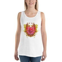 Load image into Gallery viewer, Heart Skull Tank Top - Tees Arena | TeesArena.com