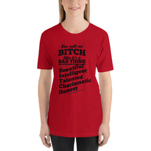 Load image into Gallery viewer, Bitch Definition T-Shirt - Tees Arena | TeesArena.com