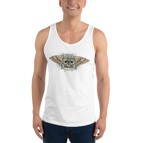 Skull Wings Tank Top - Tees Arena | TeesArena.com