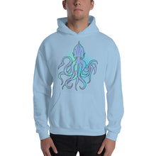 Load image into Gallery viewer, Blue Octopus Hoodie - Tees Arena | TeesArena.com