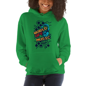 World Off Music On Hoodie - Tees Arena | TeesArena.com