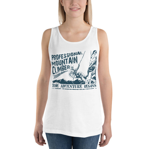 Professional Mountain Climber Tank Top - Tees Arena | TeesArena.com