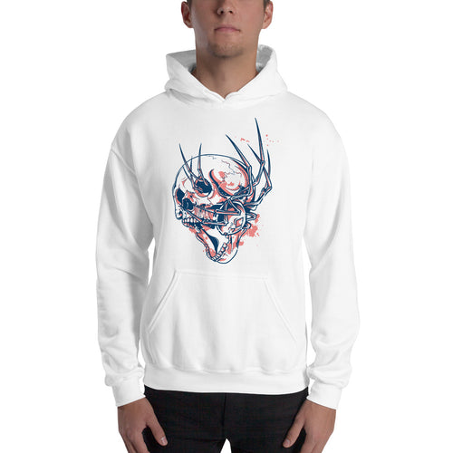 Barbed Skull Hoodie - Tees Arena | TeesArena.com