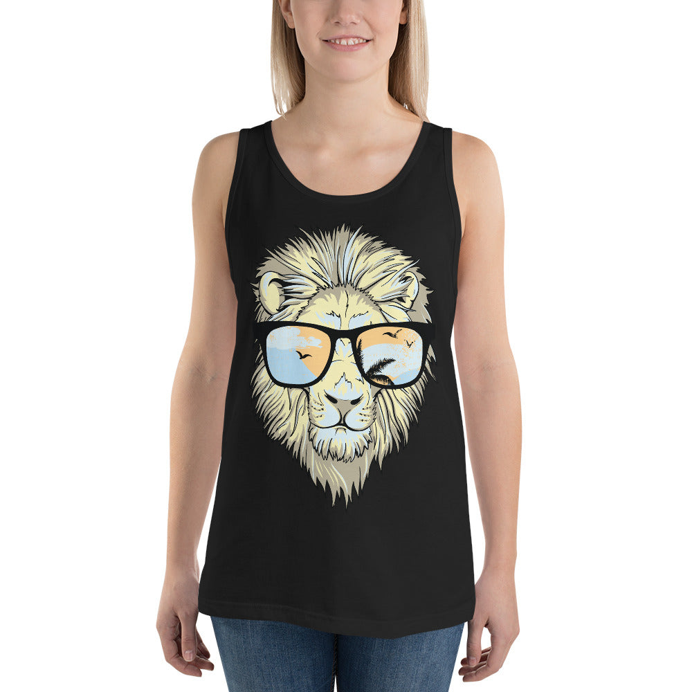 Swag Lion Tank Top - Tees Arena | TeesArena.com