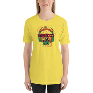 Music Is On T-Shirt - Tees Arena | TeesArena.com