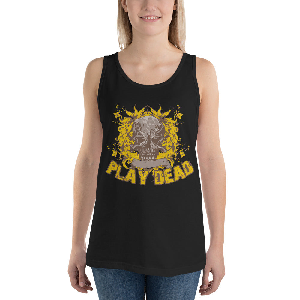 Play Dead Tank Top - Tees Arena | TeesArena.com