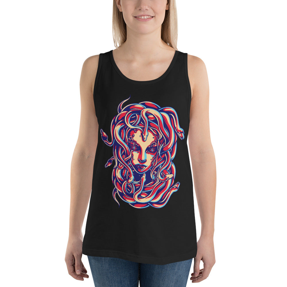 Medusa Tank Top - Tees Arena | TeesArena.com