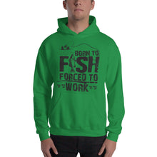 Load image into Gallery viewer, Born To Fish Hoodie - Tees Arena | TeesArena.com