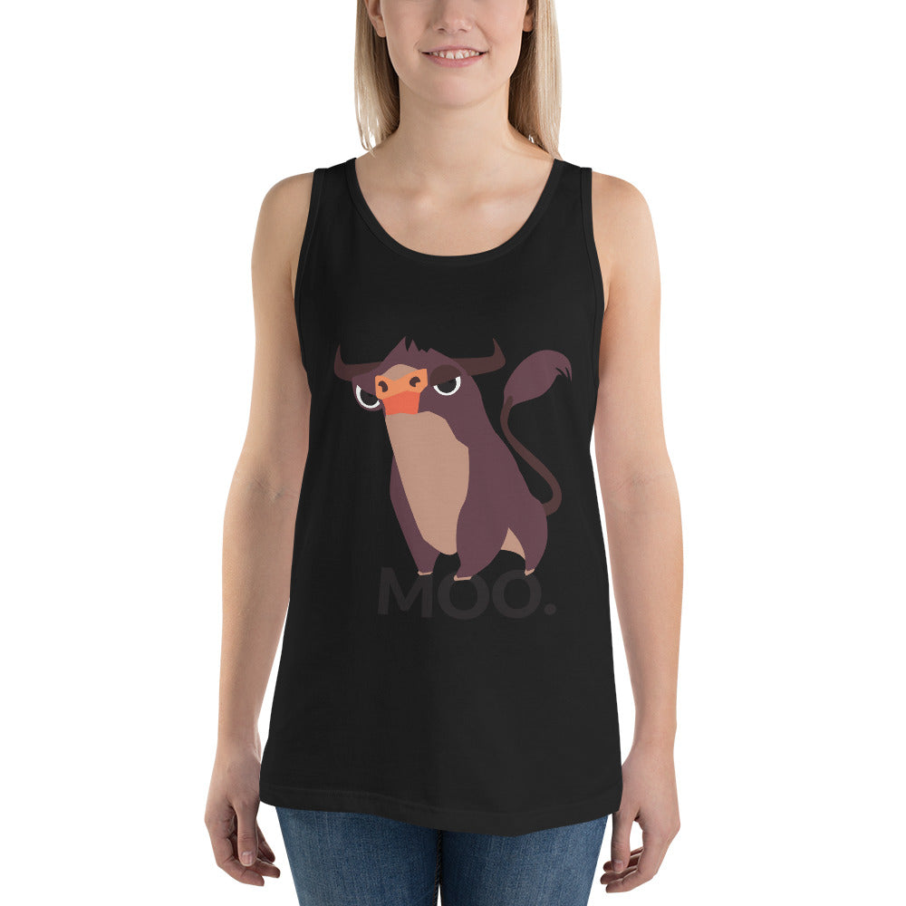 Moo Tank Top - Tees Arena | TeesArena.com