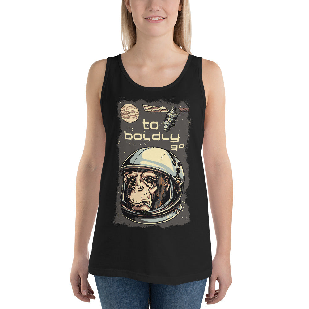 To Boldly Go Tank Top - Tees Arena | TeesArena.com