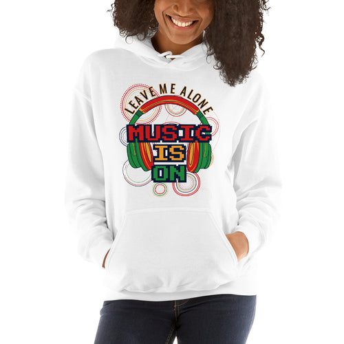 Music Is On Hoodie - Tees Arena | TeesArena.com