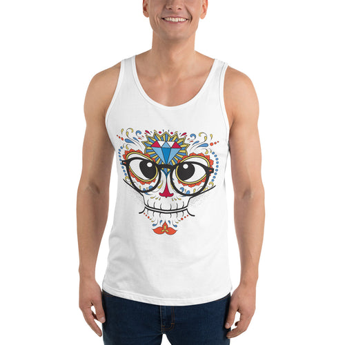 Geek Calavera Tank Top - Tees Arena | TeesArena.com