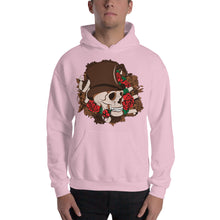 Load image into Gallery viewer, Bowler Hat And Roses Hoodie - Tees Arena | TeesArena.com