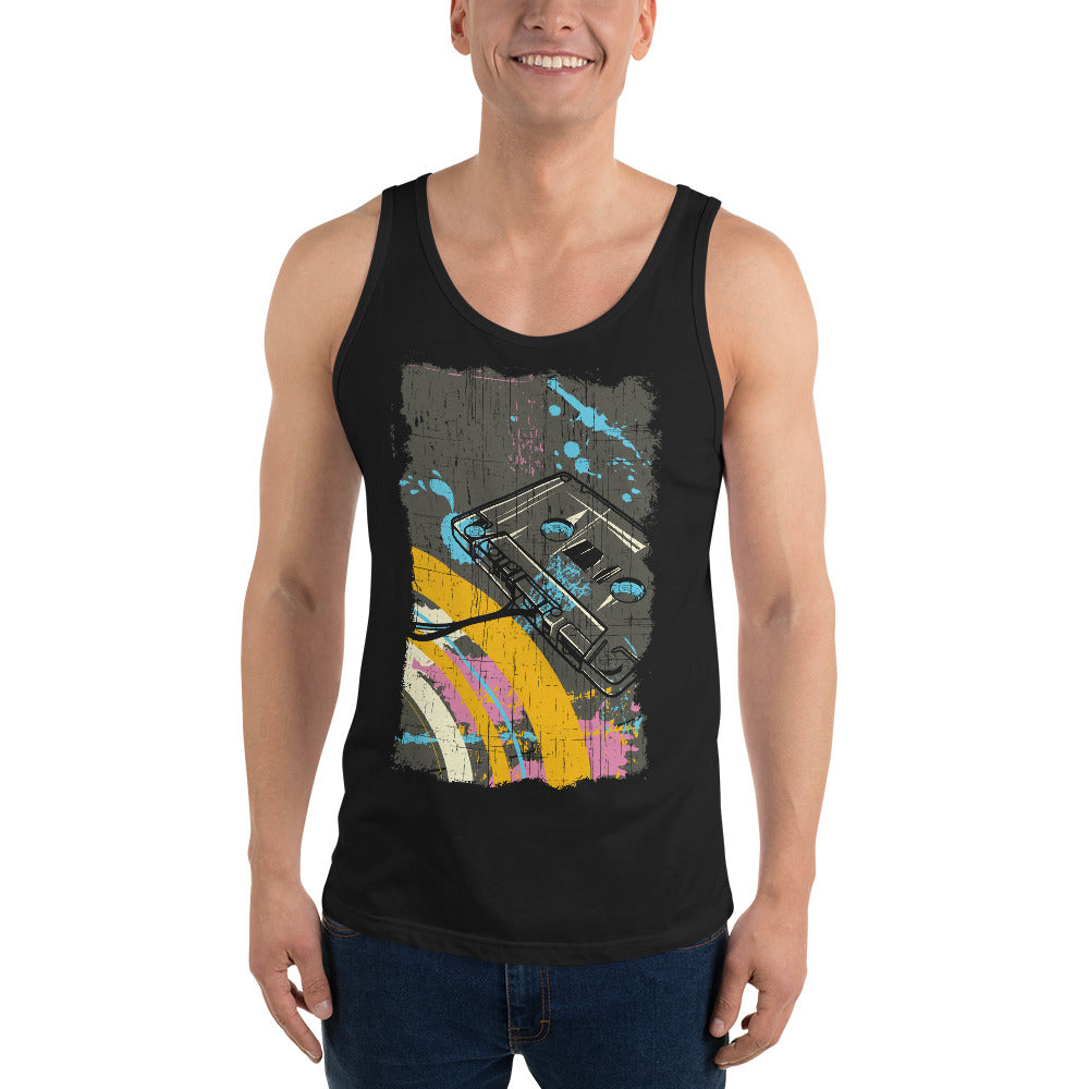 Audiotape Tank Top - Tees Arena | TeesArena.com