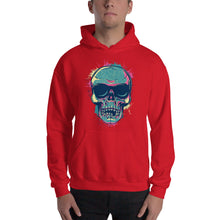 Load image into Gallery viewer, Splashed Skull Hoodie - Tees Arena | TeesArena.com