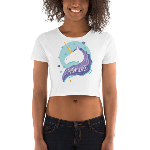 Whatever Crop Top - Tees Arena | TeesArena.com