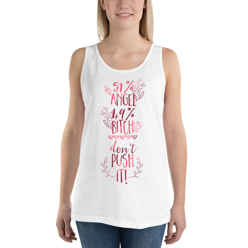 Dont Push It Tank Top - Tees Arena | TeesArena.com