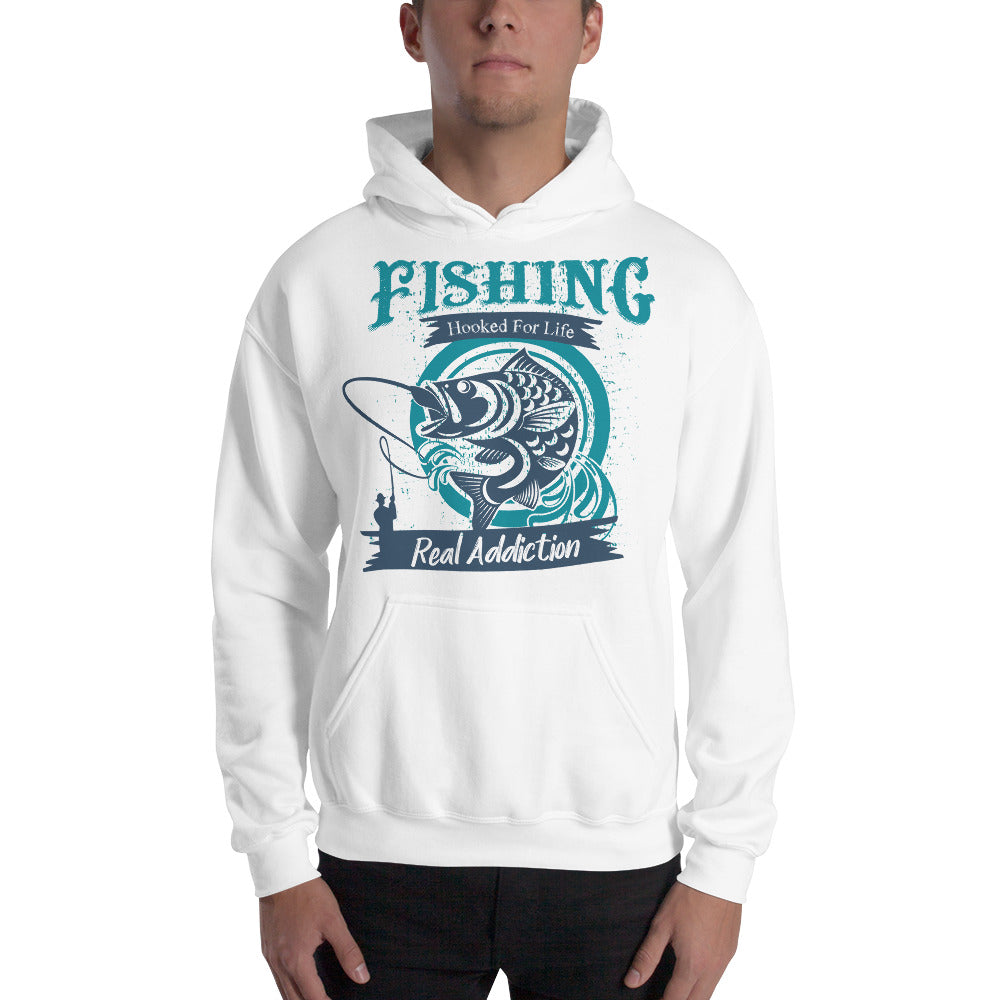 Hooked For Life Hoodie - Tees Arena | TeesArena.com