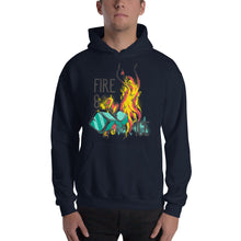 Load image into Gallery viewer, Fire And Ice Hoodie - Tees Arena | TeesArena.com