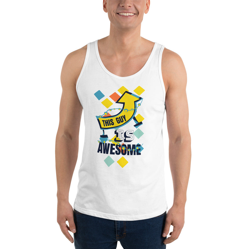 This Guy Is Awsome Tank Top - Tees Arena | TeesArena.com