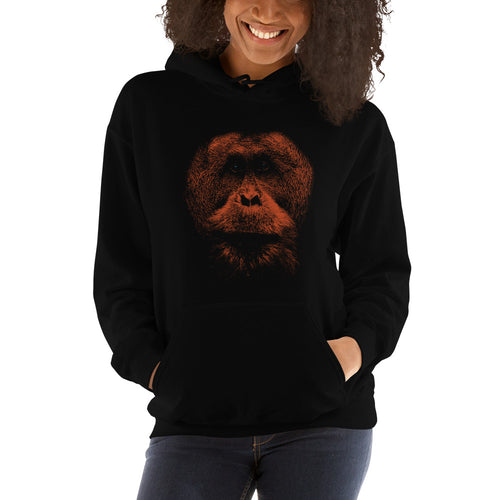 Deep Orangutans Hoodie - Tees Arena | TeesArena.com
