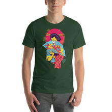 Load image into Gallery viewer, Fire Skull Fan T-Shirt - Tees Arena | TeesArena.com