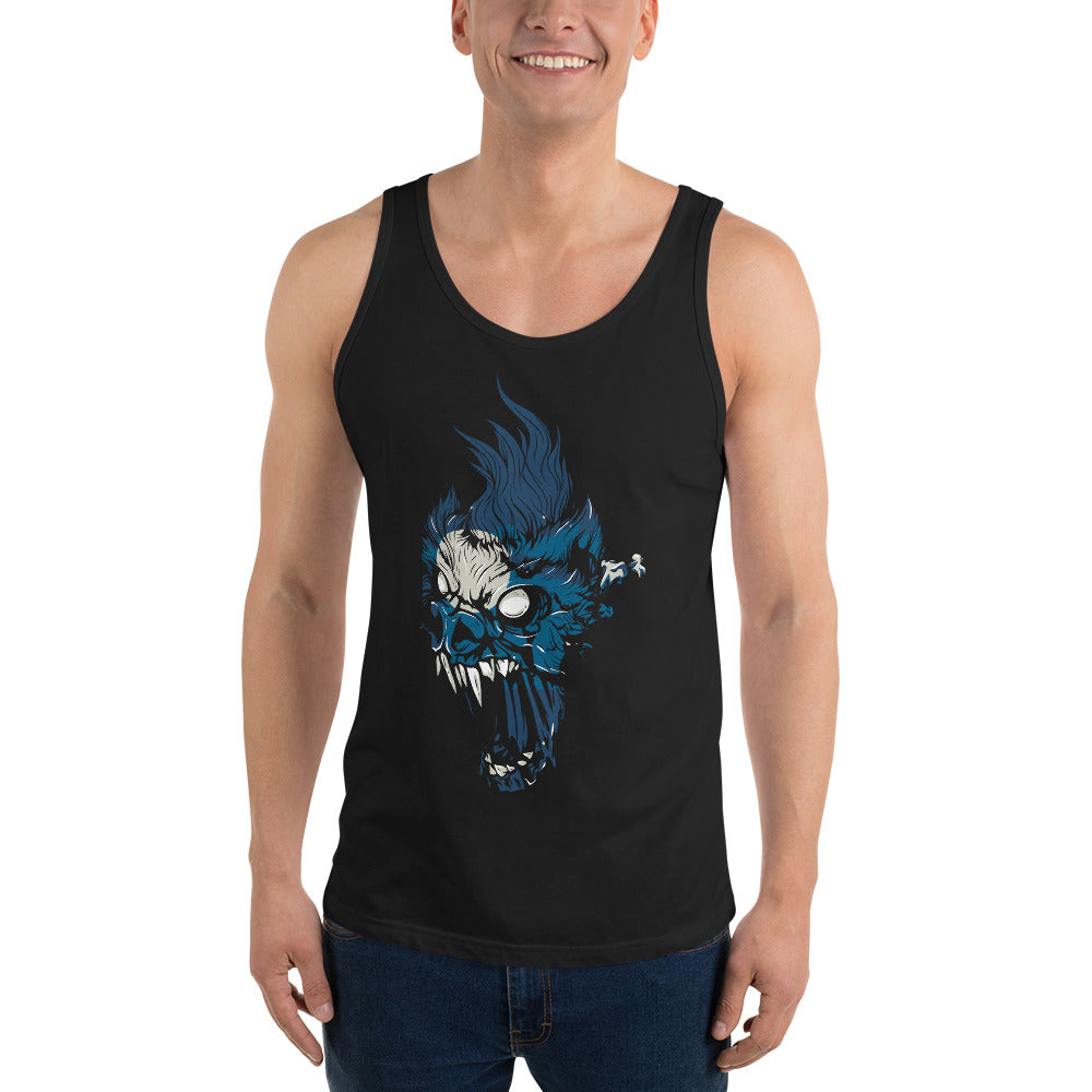 Zombie Wolf Tank Top - Tees Arena | TeesArena.com