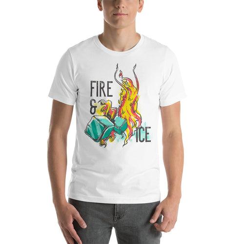 Fire And Ice T-Shirt - Tees Arena | TeesArena.com