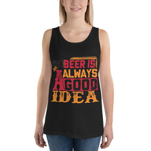 Load image into Gallery viewer, Beer Is Always A Good Idea Tank Top - Tees Arena | TeesArena.com
